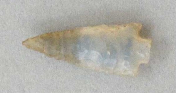 Stone arrowhead