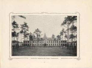 Pavillon des Sanatoriums für Frauen (Vorderansicht)