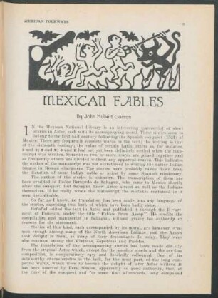 Mexican fables