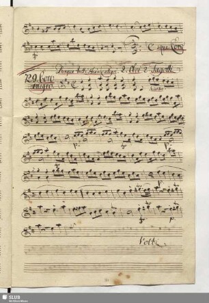 729. Coro: Dunque tutti stiamo allegri / Naumann, J.G.