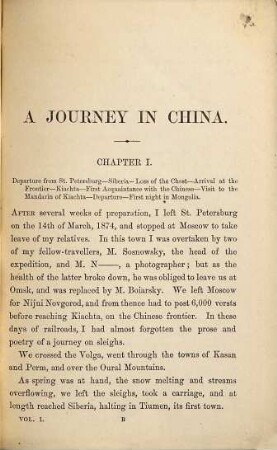 Russian travellers in Mongolia and China : By P. Piassetsky. Transl. by J. Gordon-Cumming, 1