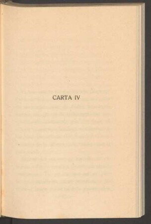 Carta IV
