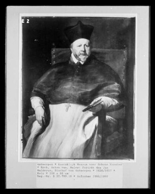 Porträt des Jan Malderus, Bischof von Antwerpen