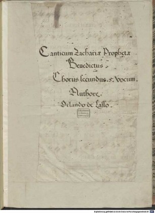 2 Sacred songs - BSB Mus.ms. 518 : [without title]