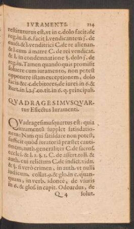 Quadragesimus Quartus Effectus Iuramenti.