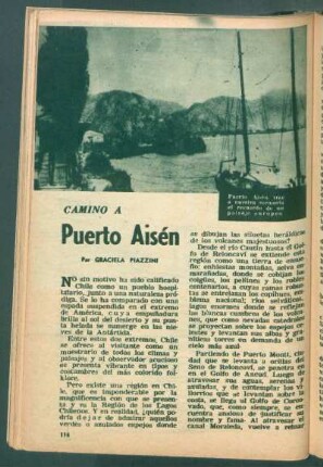 Camino a Puerto Aisén