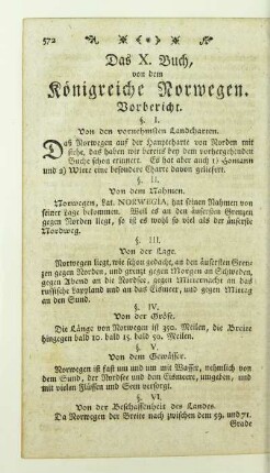Das X. Buch, von dem Koenigreiche Norwegen