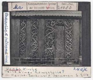 Urnäs: Kirche, Teiler einer Königshalle (?), 2. Hälfte 11. Jhd.