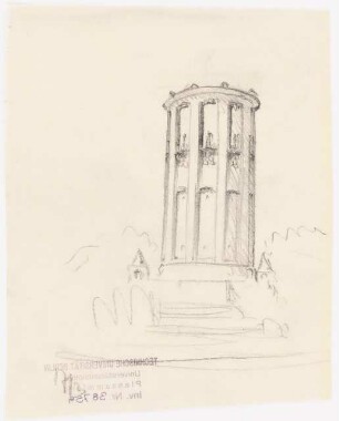 Wasserturm, Mannheim: Turm