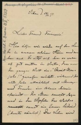 Brief an Ferruccio Busoni : 28.12.1897