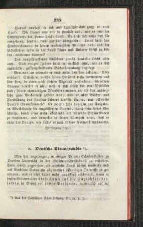 Deutsche Stenographie