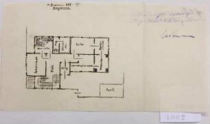 [Villa mit Garten und Pavillon]
