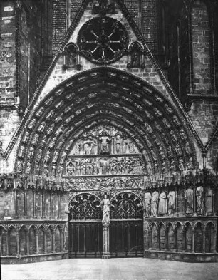 Bourges, Kathedrale St. Etienne, mittleres Westportal