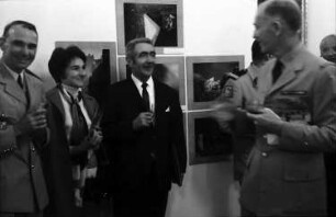 Freiburg: Kaufhaus; Eröffnung der Fotoausstellung; SWR, Millozzi