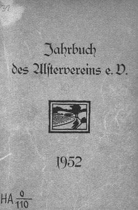 31.1952: Jahrbuch des Alstervereins e. V