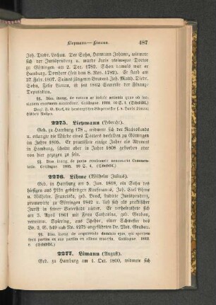 2275. Liepmann (Lebrecht).