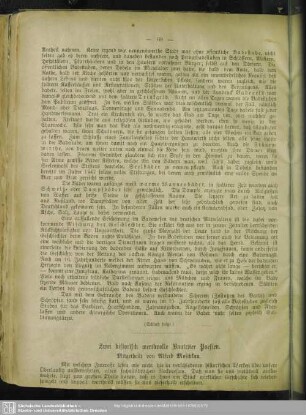 Zwei historisch werthvolle Bautzner Poesien