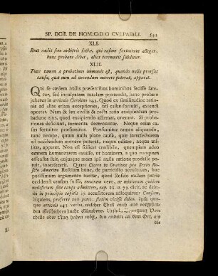 543-546, XLI - XLII; Corollarium; Praeses Resondenti ...