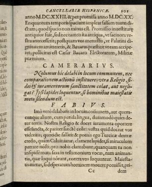 200-220, Fabius. - Camerarius.