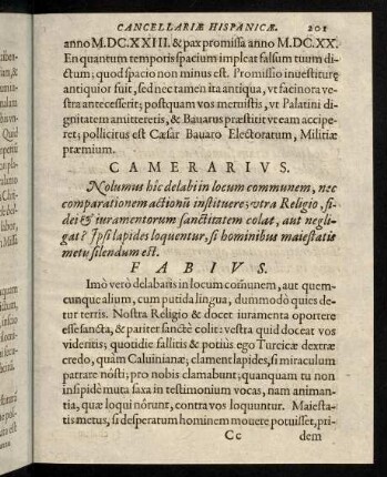 200-220, Fabius. - Camerarius.