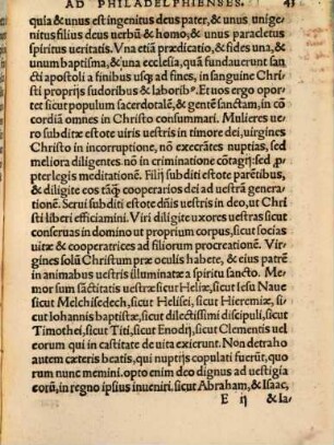 Gloriosi Christi Martyris Ignatii Anatiocheni antistitis, Epistolae undecim