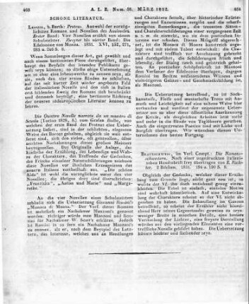 Proteus. Auswahl der vorzüglichsten Romane und Novellen des Auslandes. Bd. 1-4. Leipzig: Barth 1831