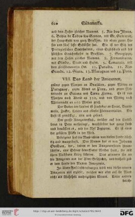 VIII.Das Land der Amazonen