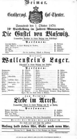 Wallenstein's Lager