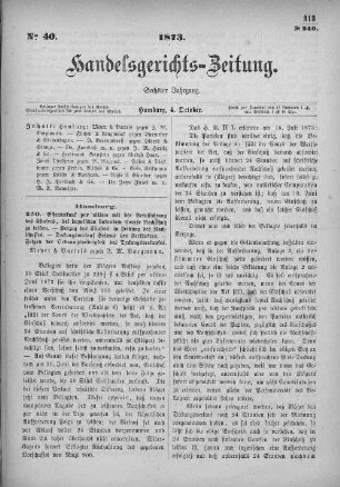No. 40. 4. Oktober 1873
