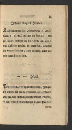 Johann August Hermes.