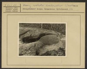Königshainer Berge. Auf dem Hochstein. : Skalisko wokoło Königshain.