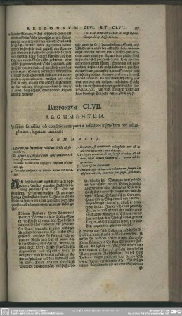 Responsum CLVII.