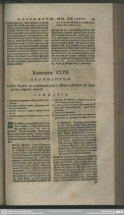Responsum CLVII.
