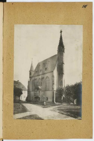 St. Michaelskapelle, Kiedrich: Ansicht (aus: Skizzen- und Fotoalbum 7)