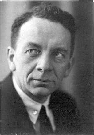 Porträt Erich Ponto (1884-1957; Schauspieler). Fotografie von Ursula Richter, Dresden um 1930