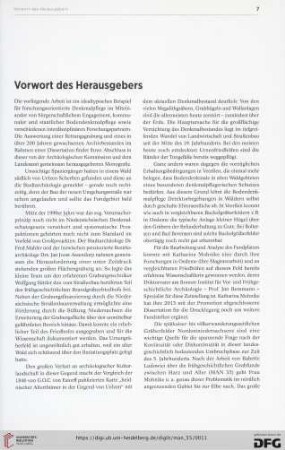 Vorwort des Herausgebers