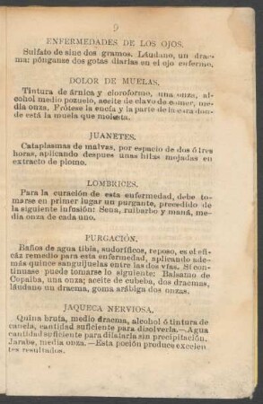 Enfermedades de los ojos.
