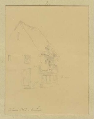 Verfallenes Haus in Braunfels