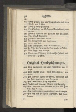 Original-Handzeichnungen.