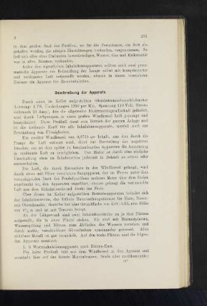 Beschreibung der Apparate.