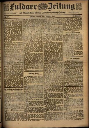 Ausgabe vom Dienstag, den 03. Dezember 1901.