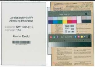 Entnazifizierung Ewald Gruhn , geb. 31.12.1914 (Kaufm.Angestellter)