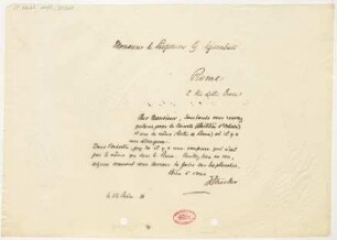 Brief an Giovanni Sgambati : 22.06.1910