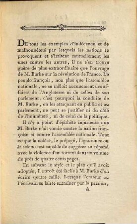 Droits de l'homme : en réponse à l'attaque de M. Burke sur la Révolution Françoise ; avec des notes et une nouv. préf. de l'auteur. 1.