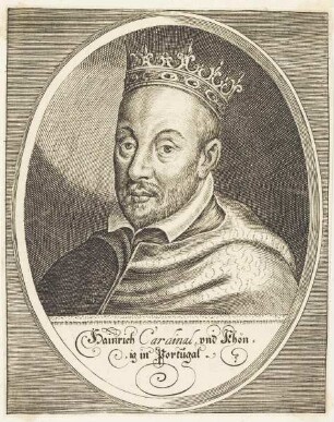 Bildnis des König Hainrich von Portugal