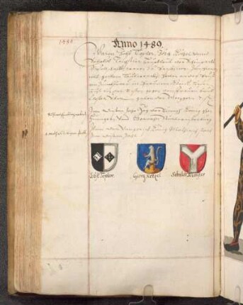 Wappen Jobst Topler, Georg Kötzel, Sebald Teichsler