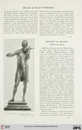 Reviews of recent publications