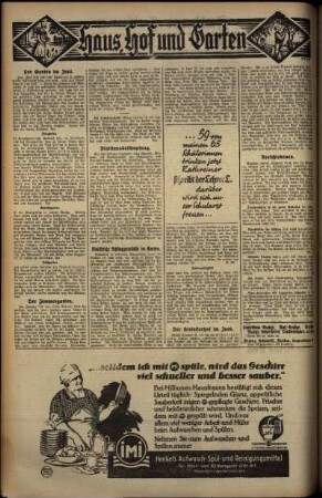 Dritte Ausgabe vom Sonntag, den 01. Juni 1930.