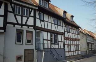 Fachwerkwohnhaus; Babenhausen, Am Hexenturm 1