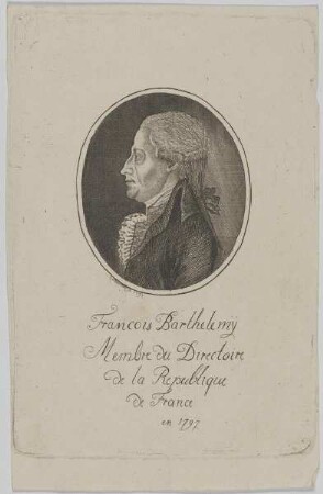 Bildnis des François Barthelemy